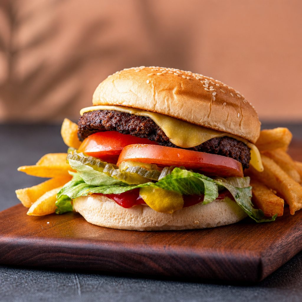 The Vegan Burger.