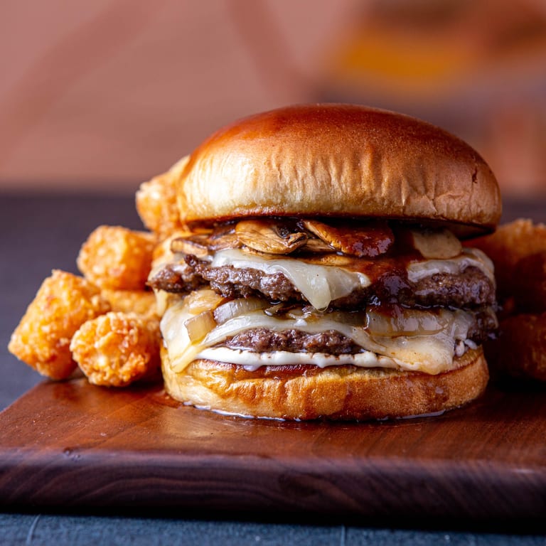 Dinner Delights: Burgers, Wings, and More